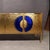 Contemporary Handcrafted Brass Sideboard with Sapphire Blue Enamel from Justfurnituress SRL For Sale - Image 3 of 13