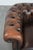 English Style Brown Cowhide Chesterfield Armchair For Sale - Image 7 of 17