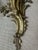 Vintage French Rococo Revival Brass Candle, Opera Wall Sconces – Pair For Sale - Image 6 of 9