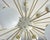 Not Yet Made - Made To Order 21st Century Nova Polished Brass Glossy White Murano Sputnik Chandelier by Fabio LTD For Sale - Image 5 of 6