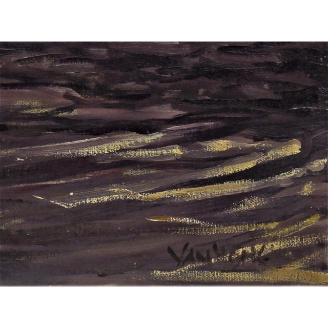 Late 20th Century George Van Hook, Landscape with Lake For Sale - Image 5 of 8