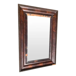 American Empire Large Mahogany Mirror or Looking Glass 1830-1840