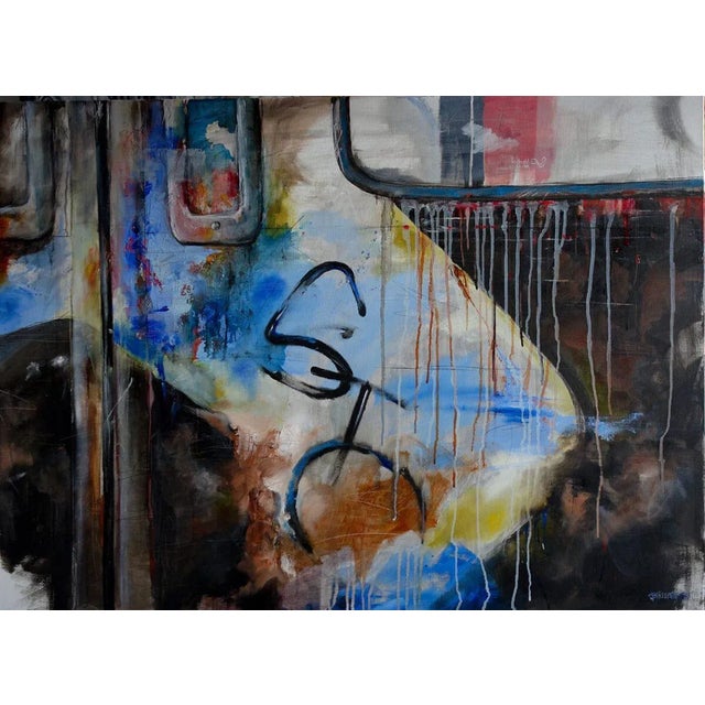 Early 21st Century Jean-Pierre Brissart, Le TER désaffecté 1, 2016, Oil on Canvas For Sale - Image 5 of 5