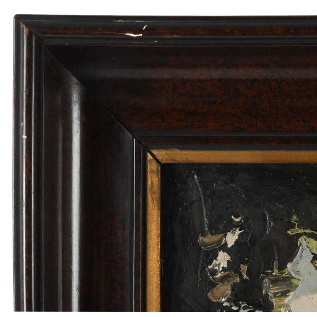 Framed Signed "A Coastal Conversation" Oil on Canvas For Sale In Greensboro - Image 6 of 14