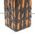 Vintage Brutalist Lava Ceramic 424 Vase in Orange by Kreutz, West Germany, 1970s, in Very Good conditions. Designed 1970...