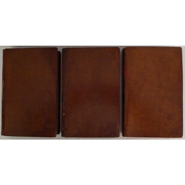 English Early 19th Century Leather Volume Set, Robert Watson's the History of the Reign of Philip the Second, King of Spain - 3 Books For Sale - Image 3 of 13
