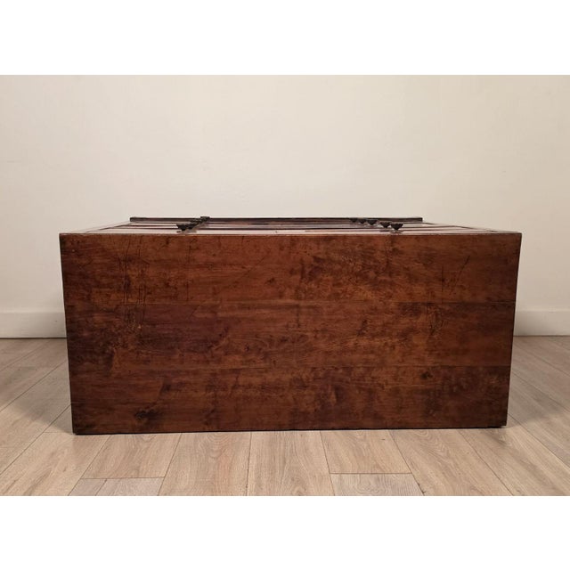 Brown English or American Tall Chest of Drawers For Sale - Image 8 of 11