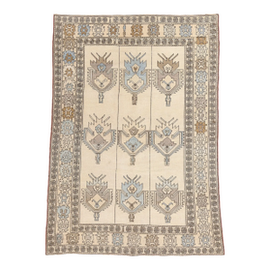 Vintage Turkish Oushak Rug - 07'04 X 10'04
