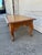 Vintage Oak Queen Anne Style Coffee Table | Colonial Style Cocktail Table For Sale In New York - Image 6 of 11
