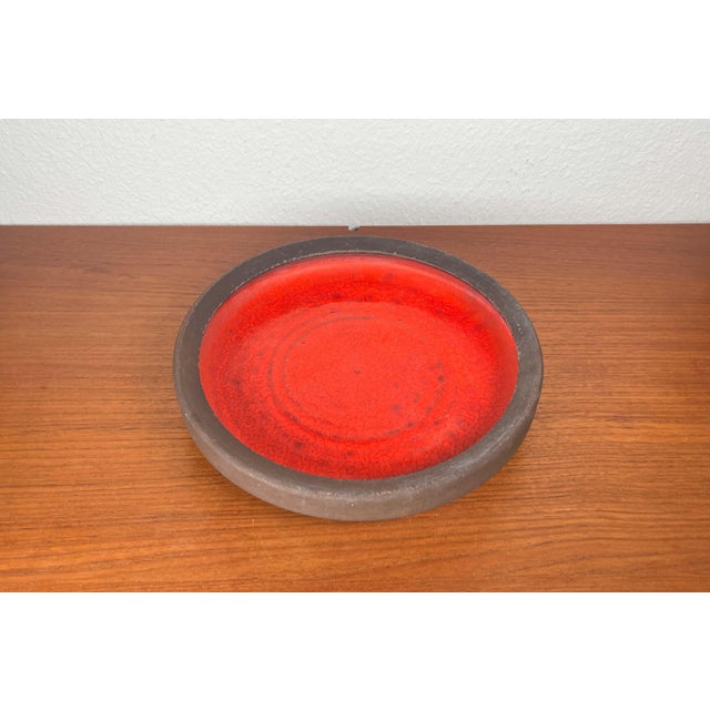 Mid-Century Modern Danish Studio Pottery Bowl, Svaneke, Bornholm, 1960s For Sale - Image 14 of 18