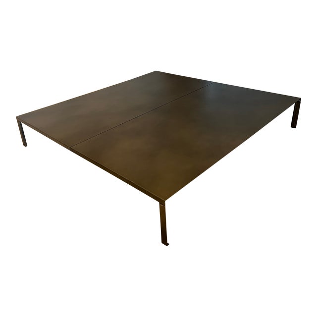 De Padova Metallaro Coffee Table For Sale