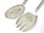 Mid-Century Modern Lotus by W&S Soerensen Denmark Sterling Silver Fish Serving Set - 2 Pieces For Sale - Image 3 of 7