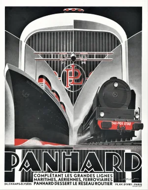 1932 French Advertisement Print - Car, Boat, Train, Airplane