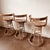 Woven Rush French Bar Stools - Set of 3 For Sale - Image 4 of 12