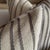 Custom French Linen Embroidered Double Sided Pillow With Insert For Sale - Image 4 of 5