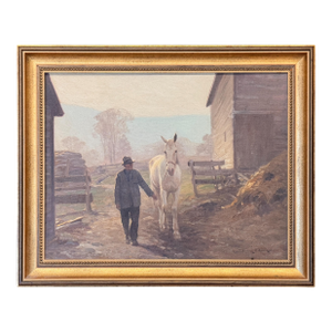 “The End of the Day” Oil on Canvas Painting by Victor Coleman Anderson