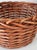 Vintage Large Willow Gathering Basket With Tall Handle For Sale - Image 12 of 16