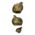 Vintage Midcentury Brass Quail/Partridge Bird Figurines Set of 3 For Sale