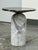 Design Plus Gallery presents the Martini Marble Side Table by VUUE for CB2. The round brushed gunmetal steel top rests on...