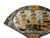 Vintage Western Sailing Ship Graphic Fan Shape Porcelain Trinket Box For Sale - Image 4 of 9