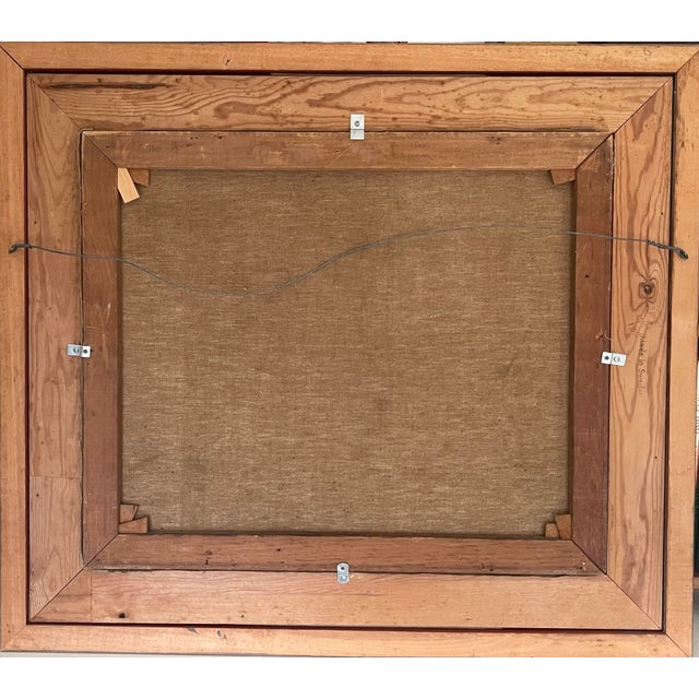 Early 20th Century Early 20th Century Morning on White Lake Harbor, Lake Michigan, by Fredrick Herman Immer For Sale - Image 5 of 9