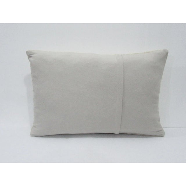 Traditional Washed Out Pillow Cover For Sale - Image 3 of 4