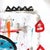 2020s Tokyo Confetti Cupcake - Original Pop Street Art Acrylic Painting on Newspaper by Gary John For Sale - Image 5 of 6