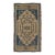 Turkish Mini Rug Oriental Hand Knotted Vintage Rug 1'10" x 3'2" #21189 For Sale