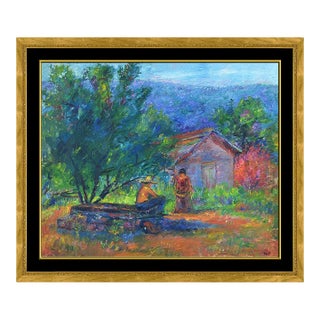 1960s Garden in Lake Hill, Clara Klinghoffer For Sale