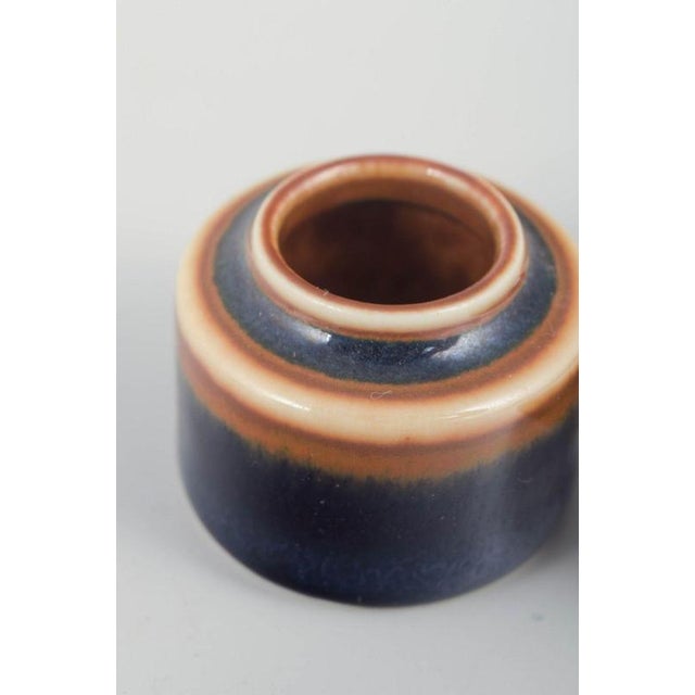 Carl-Harry Stålhane Vintage Stoneware Vase and Bowl by Carl-Harry Stålhane for Rörstrand, Set of 2 For Sale - Image 4 of 5