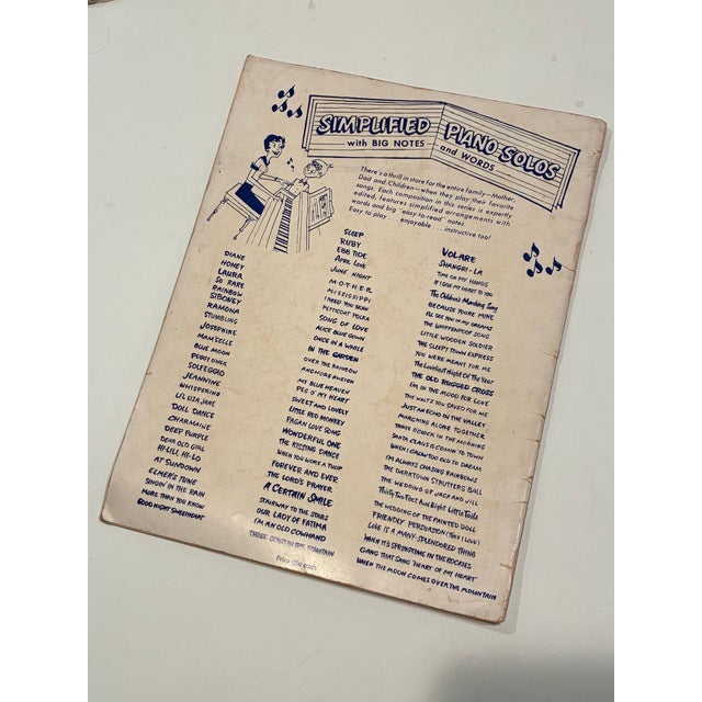 1939 “Wizard of Oz” Souvenir Music Album | Vintage Film Sheet Music Book For Sale In Philadelphia - Image 6 of 11