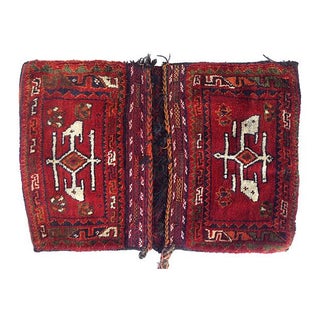 Turkish Wool Saddlebag For Sale