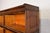 Brown Antique Arts & Crafts Tiger Oak Double Five-Stack Barrister Bookcase, Circa 1900 For Sale - Image 8 of 14