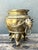 Mid 20th Century Vintage Asian Brass Dragon Cache Pot For Sale - Image 5 of 13