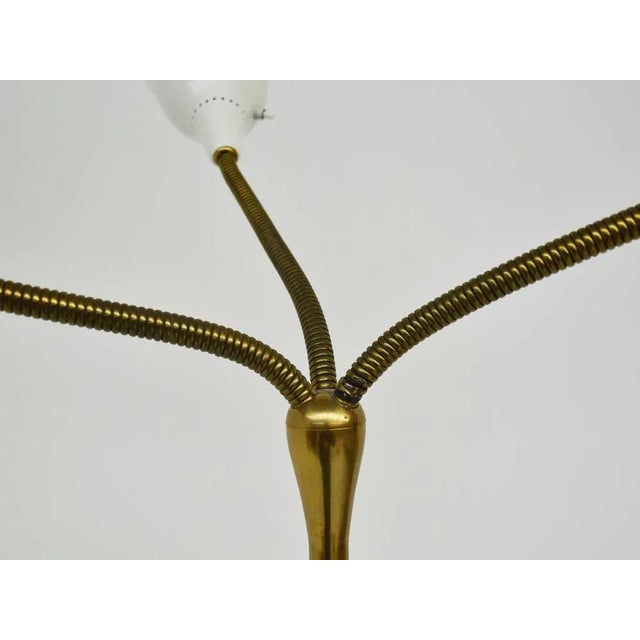 1950s Adjustable Floor Lamp with Three Jointed Arms by Giuseppe Ostuni for Oluce, Italy, 1952 For Sale - Image 5 of 12