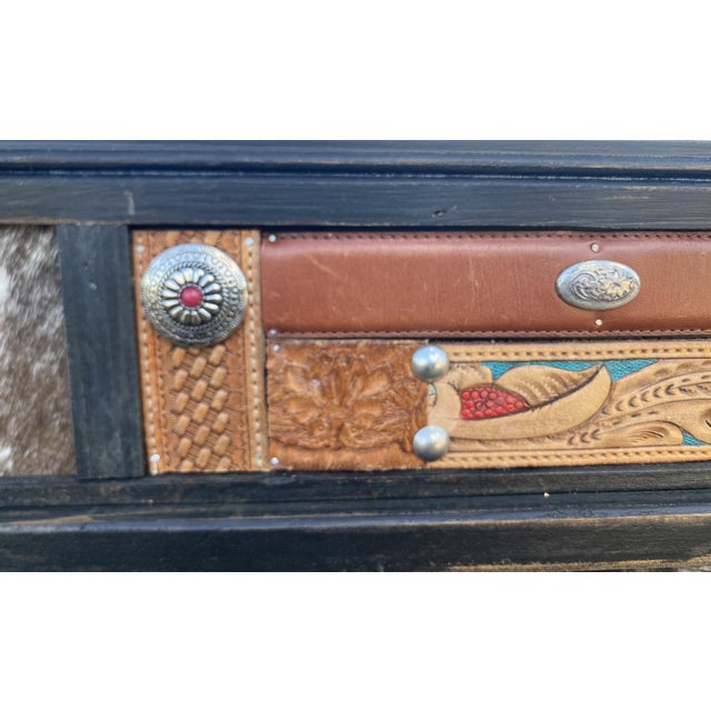 Black Western Reflections #1~Angela Camarillo, the Rustic Frame Captures the Beauty and Spirit of the West.. Art With a Purpose For Sale - Image 8 of 11