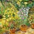 Late 20th Century In the Neighbor’s Garden, 1996 – Oil Painting by Alexander Michael For Sale - Image 5 of 8