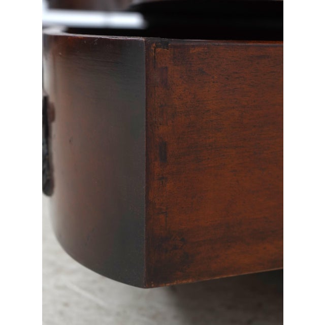 Maitland - Smith Maitland Smith Burl Walnut Serpentine Chest For Sale - Image 4 of 18