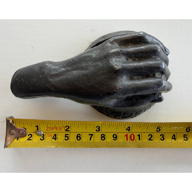 Robert Graham Deveruex Hand Sculpture 1982 Signed For Sale - Image 11 of 11