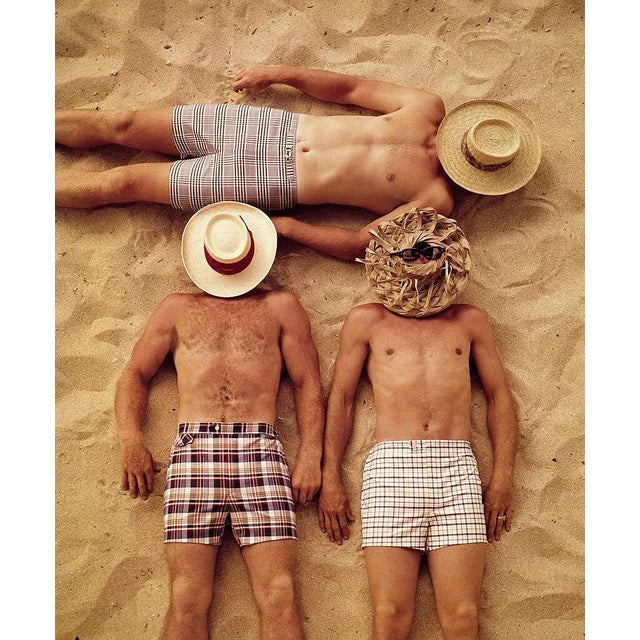 Covered Faces' Contemporary Archival Color Photograph Print From the Original Negative by Tom Kelley - 20x24 For Sale