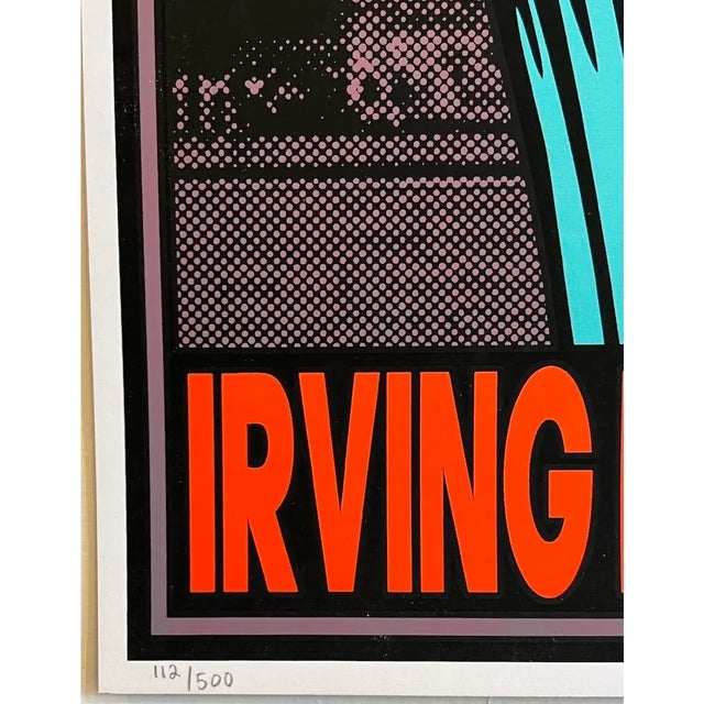New York City Pop-Art Chris Robinson "Liberty Torch" Screenprint c.2004 For Sale - Image 4 of 8