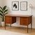 Brown Apartment Sized Mid Century Modern Danish Teak Desk, C. 1960's For Sale - Image 8 of 15