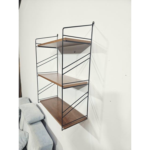 1960s Mid-Century Modern Wall Shelf by Kajsa & Nils Nisse Strinning, 1960s For Sale - Image 5 of 14