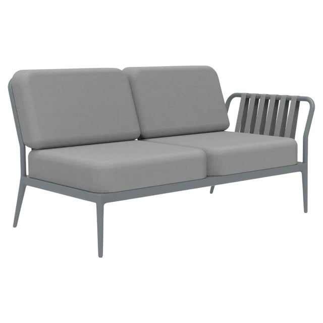 Ribbons Grey Double Left Sofa by Mowee For Sale