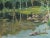 1960s Vintage 1960s Woodland Lake Landscape Painting For Sale - Image 5 of 5