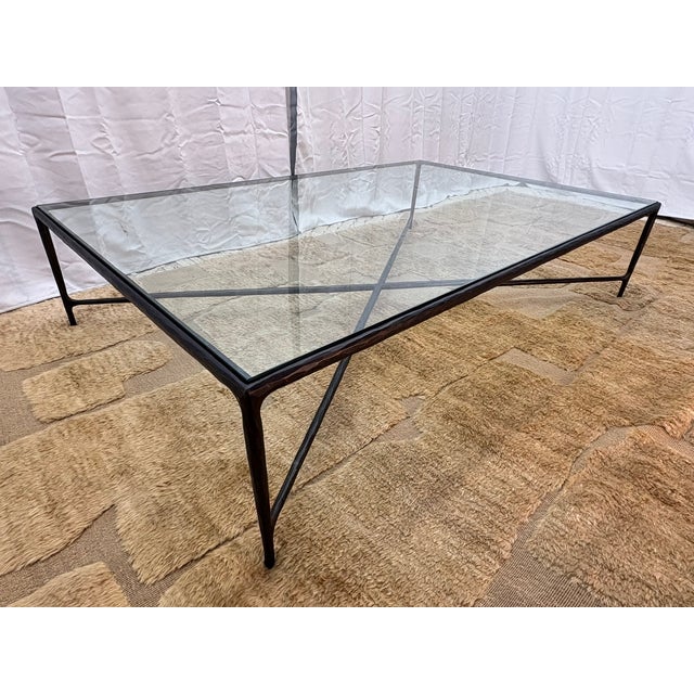Rh Thaddeus Rectangular Coffee Table For Sale - Image 16 of 18