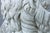 Vintage Cast Stone Lion with Shield Garden Statue For Sale - Image 11 of 12