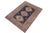 Gray Tribal Kazak Bohemian Blue/Gray Wool Rug - 2'0''x3'0'' For Sale - Image 8 of 10