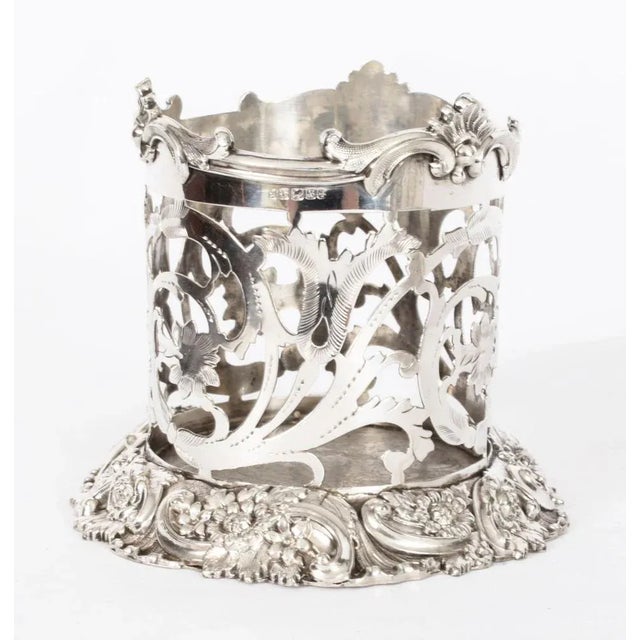 Antique Victorian Coasters Wine Bottle Holders, Set of 3 For Sale - Image 14 of 18