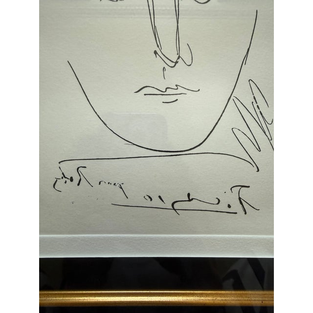 Illustration 1950s "Age De Soleil" Picasso Restrike Etching For Sale - Image 3 of 6